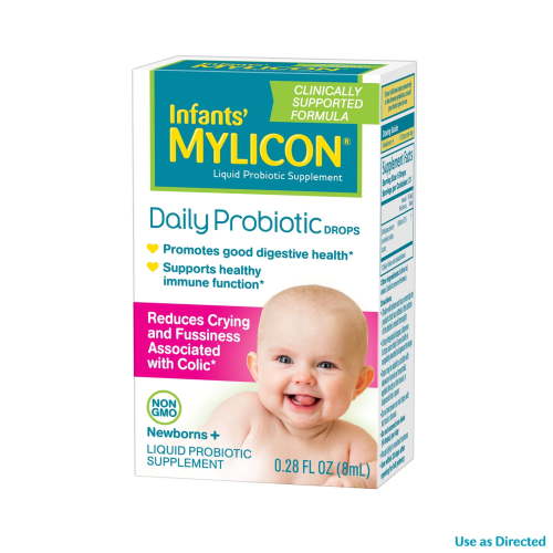 Mylicon Infants' Daily Probiotic Drops, Infants, 0.28 fl oz.