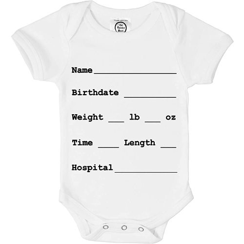 The Spunky Stork Baby Newborn Hospital Bag Mom Birth Going Home Outfit Bodysuit