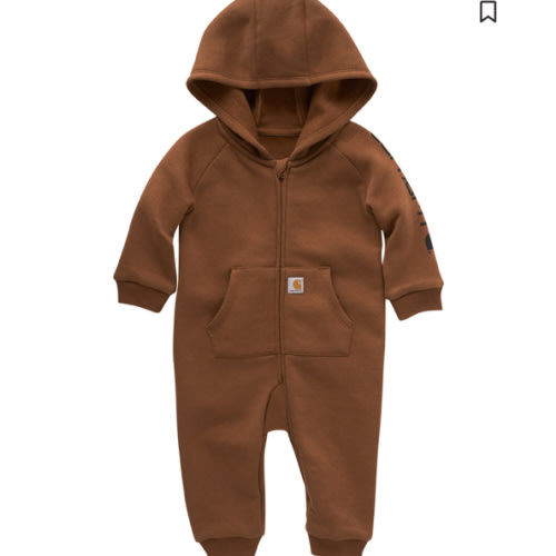 Carhartt Infant Boys' Fleece Zip Front Long Sleeve Coverall