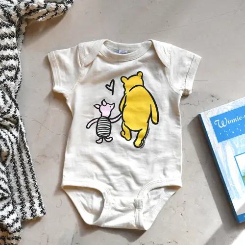 NYPL Winnie-the-Pooh & Piglet Onesie