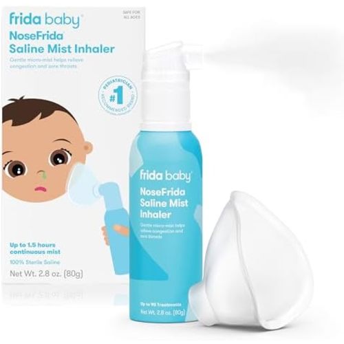 Frida NoseFrida Saline Mist Nasal Inhaler, Babies & Kids, Safe, Gentle