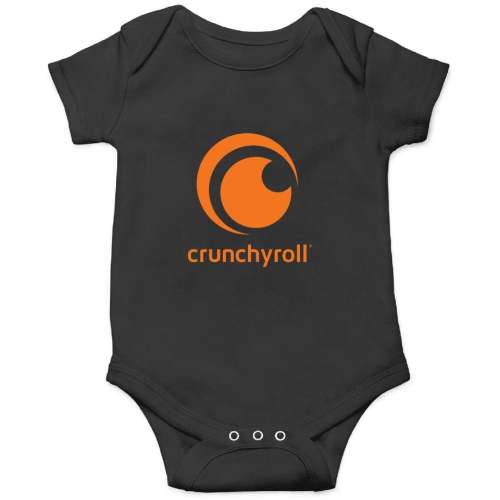 Crunchyroll Onesies Kids's Short Sleeve Onesie 12M Black sold by BeesMarieCo | SKU 120339625 | Printerval