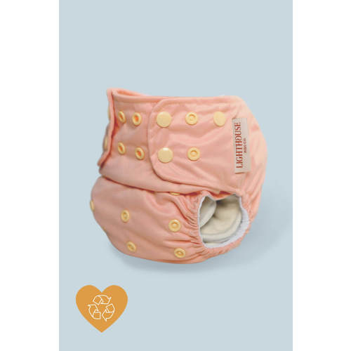 All-In-One Cloth Diaper One-Size - Second Quality - 𝑪𝒓𝒆𝒂𝒎𝒔𝒊𝒄𝒍𝒆
