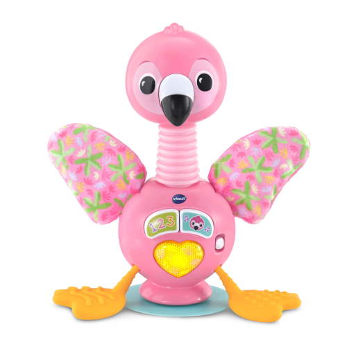 VTech Baby Bounce & Bobble Flamingo Electronic Learning Toy for Ages 6+ Months