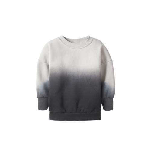 Ombre Elevated Crewneck - Black