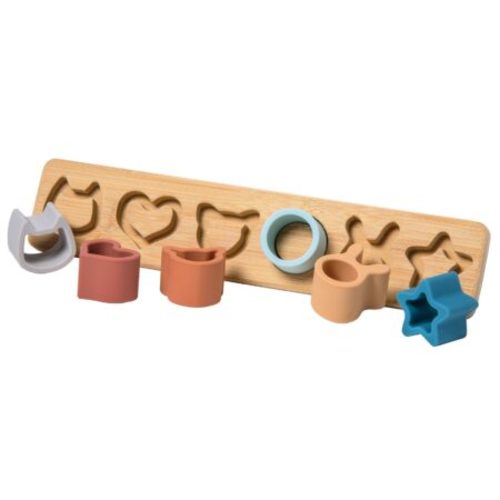 Simply Silicone Bamboo 6-Piece Sorter – 13×3″ – Mary Meyer Stuffed Toys