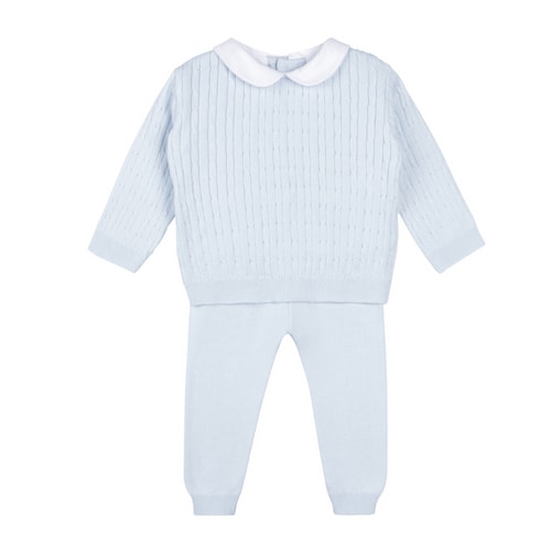 Boys Peter Pan Cable Knit Set