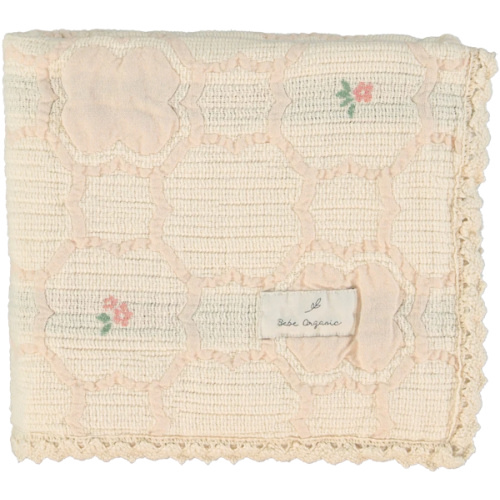 Cleo Blanket Vintage Wallpaper Floral Baby