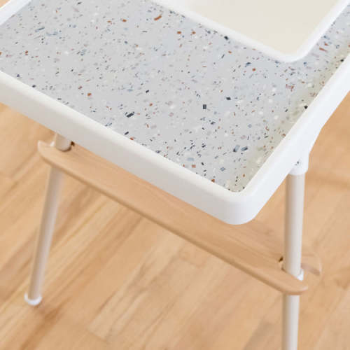IKEA Highchair Silicone Placemat - Terrazzo on Stone