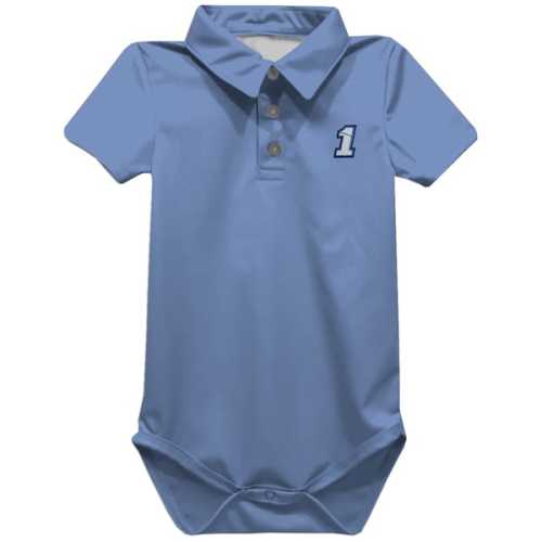 Infant Ross Chastain  Vive La Fete Light Blue Polo Bodysuit
