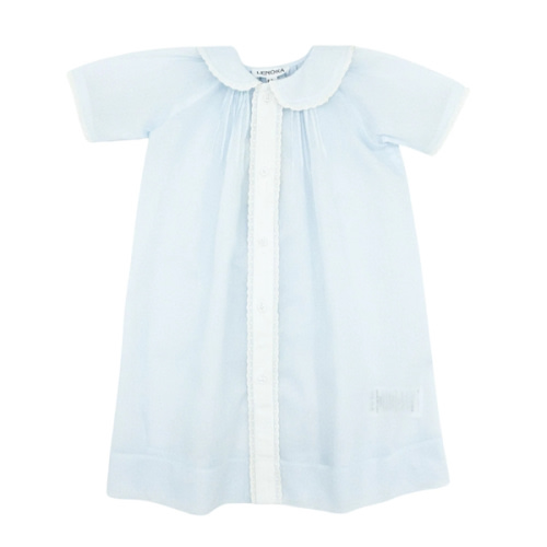 Lenora Classic Daygown with Diaper Cover - Blue