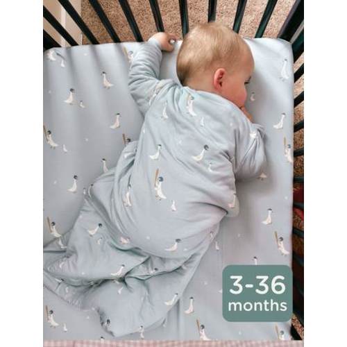 Baseball Goose 1.0 TOG Bamboo Viscose Swaddle Sleep Sack | günamüna