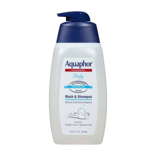 Aquaphor Cleansing Baby Wash And Shampoo, Tear Free, 16.9 Oz, 6 Pack
