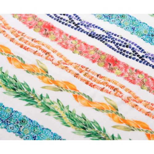 The Keiki Dept Bamboo Kapa Moe (Muslin Swaddle Blanket)