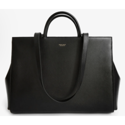 Mina Baie Baby Diaper Tote Bag in Color Black/Gold