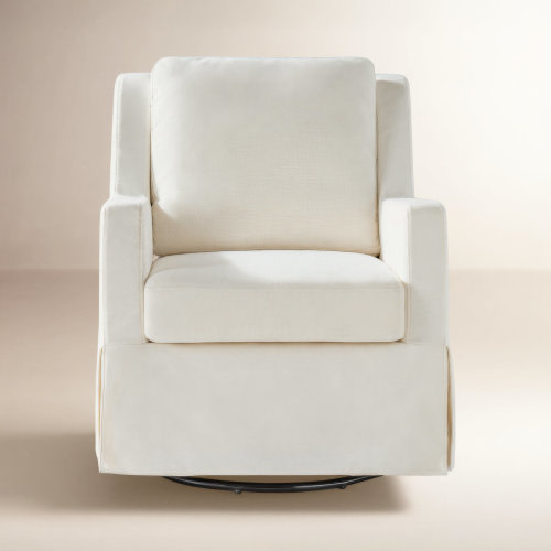 Birch Lane™ Minni Farmhouse Swivel Rocking Chair & Reviews | Birch Lane