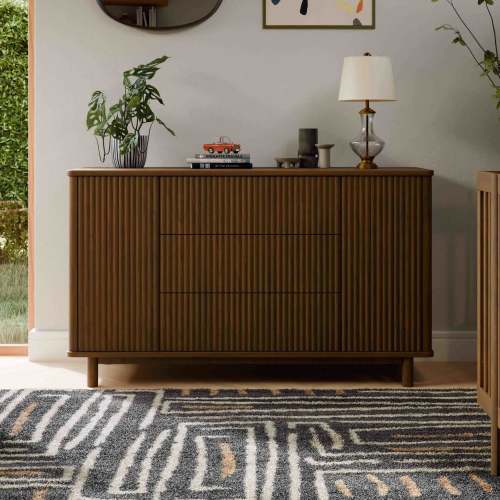 Pogo Tambour Extra Wide Assembled Dresser (58")
