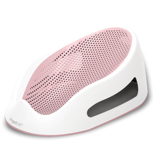 Angelcare Plastic Baby Bathtub Support Seat, Pink, Unisex, 1 Count