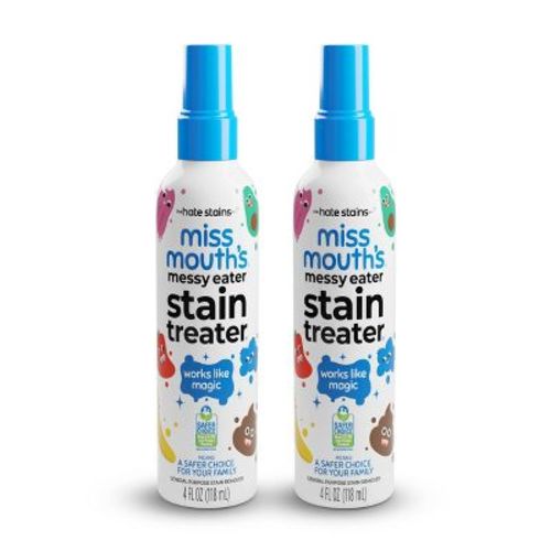 Miss Mouth's Messy Eater Treater Spray Bottle Liquid Stain Removers - 4oz/2ct