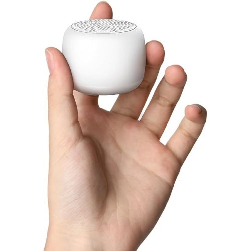 Babelio White Noise Sound Machine for Adults Kids Baby, Mini, 15 Non-looping Sounds, Timer, Memory Function, Easy to Pocket and Travel White