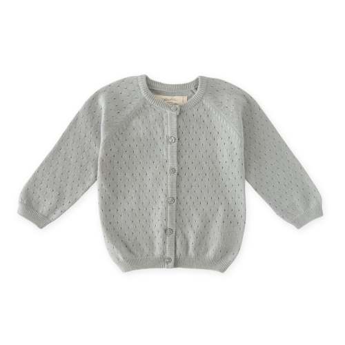 Pointelle Knit Sweater - Soft Sea – Pehr