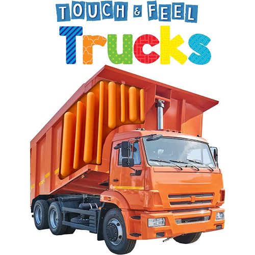 Trucks - Touch and Feel Board Book - Sensory Board Book (Touch & Feel Sensory Board Books for Baby & Toddler Time)