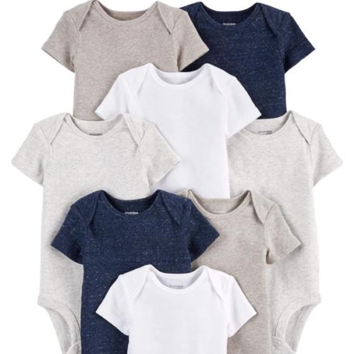 Simple Joys by Carter's Baby 8-Pack Short-Sleeve Bodysuit