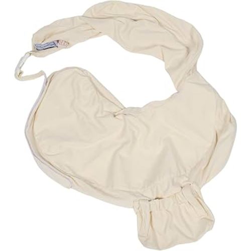 My Brest Friend Super Deluxe Nursing Pillow Cover - Slipcovers for Baby - Adjustable Fit, Easy Care, Durable - Nursing Pillow Not Included 100% Organic Cotton Oat