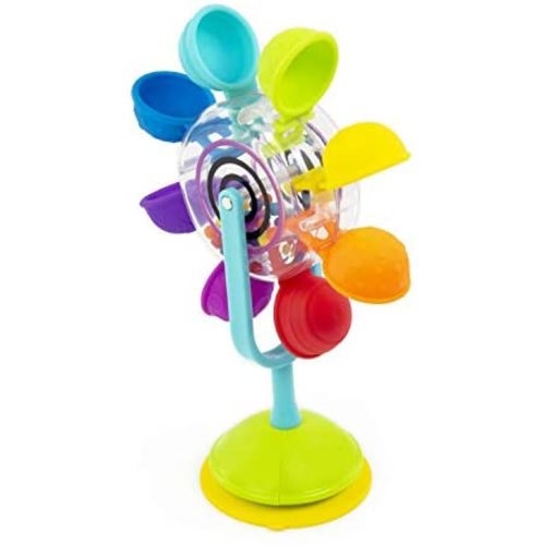 Sassy Whirling Waterfall Suction Toy for Bathtime - Stem - Ages 12+ Months, Multi
