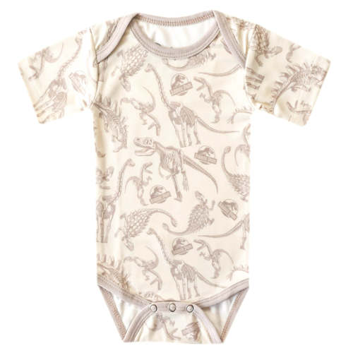 Short Sleeve Bodysuit - Jurassic Park Fossils