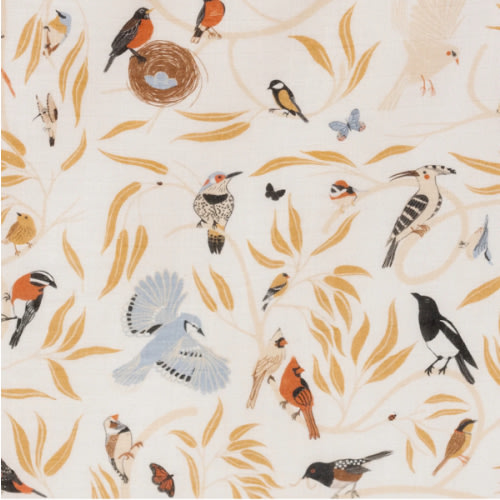 For the Birds Crib Sheet