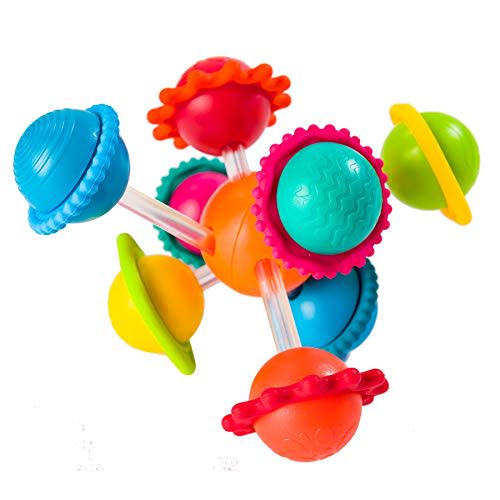 Fat Brain Toys Wimzle, Sensory, Fidget Toys for Toddlers, Babies 6 Months+