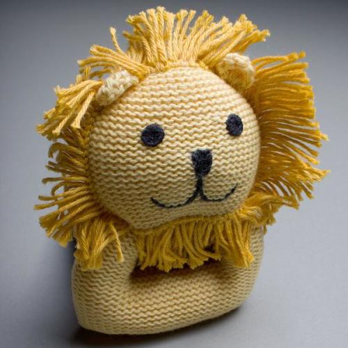 Organic Lion Rattle - Baby Toys, Stuffed Animal Rattles | Estella