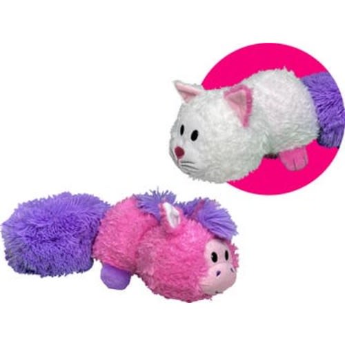 Magic Tails Pink Unicorn To White Cat 2 In 1 Animal Plush