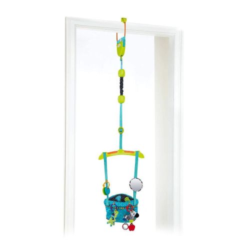 Tramull Bright Starts Bounce 'N Spring Deluxe Door Jumper, Blue