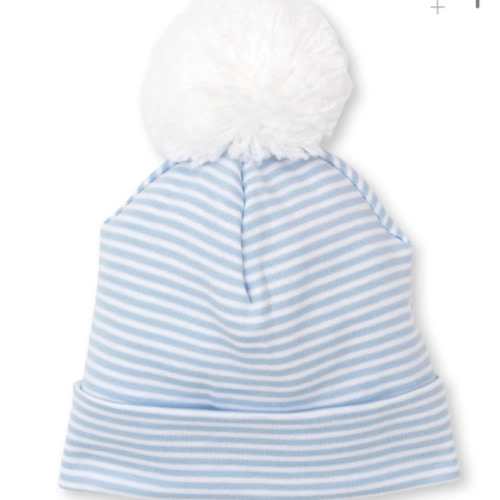 Classic Rib Blue Stripe Hat
