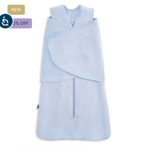 HALO® Supersoft Bamboo Swaddle 2.0 TOG – Blue Fog