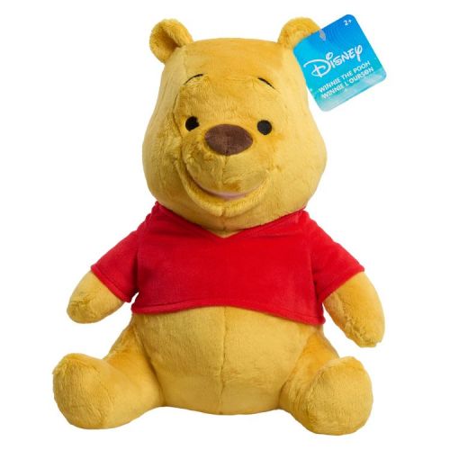 Disney Signature Collection Pooh Plush: Character Bear Stuffed Animal, Polyester Material