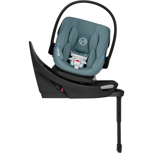 Aton G2 Swivel Infant Car Seat with Load Leg Base - Stormy Blue