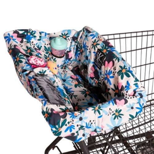 J.L Childress Shopping Cart & High Chair Cover for Baby to Toddler, Minnie Floral