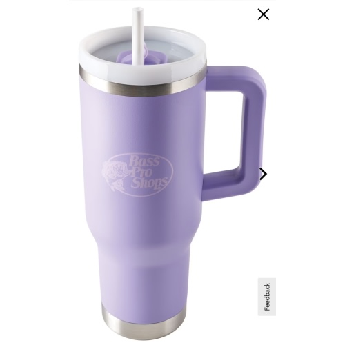 Bass Pro Shops 40-oz. Mug with Slider Lid and Straw | Cabela's