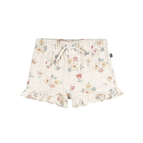 Modern Moments by Gerber Baby and Toddler Girl Organic Shorts with Ruffle Trim, Sizes 0/3 Months - 5T