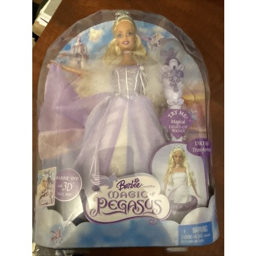 Mattel Barbie Magic of Pegasus Princess Annika Doll w/ Light-Up Wand, Original