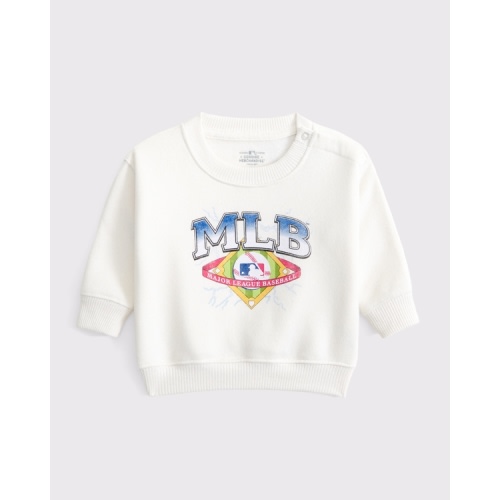 baby mlb graphic crew sweatshirt