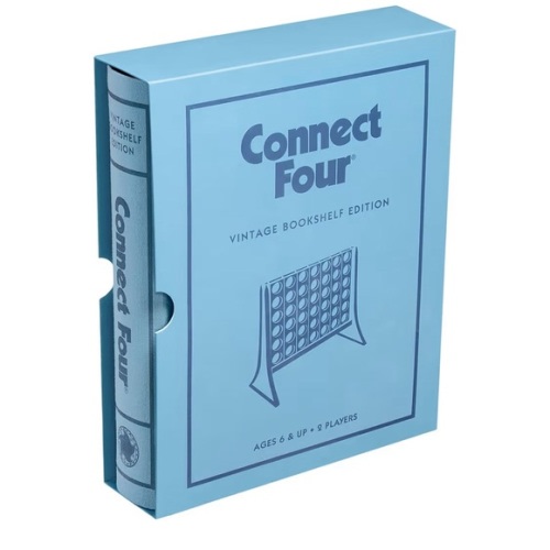 Connect Four Vintage Bookshelf Edition Game