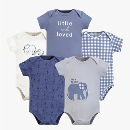 Touched by Nature Unisex Baby Organic Cotton Bodysuits