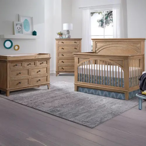 Imagio Baby Lisbon 3-piece Nursery Set, Sandwash | Costco