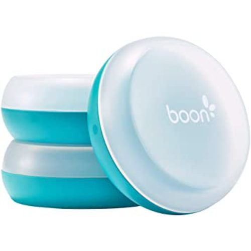 Boon, NURSH Storage Buns (Pack of 3), Blue-white,3 Count (Pack of 1)