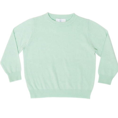 Christopher Crewneck Sweater in Mid Ocean Mint – Henry Duvall