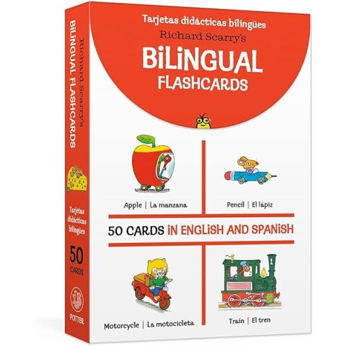 Richard Scarry's Bilingual Flashcards: 50 Cards in English and Spanish Cards – February 3, 2026